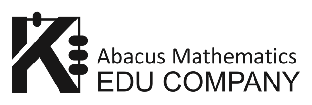 Abacus Mathematics EDU COMPANY 검정 로고